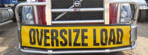 oversize warning products for trucks.